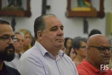 Bajada de la Virgen de las Nieves y encuentro folclórico Anzar en Lomo Magullo (Foto Francisco Javier Santana)